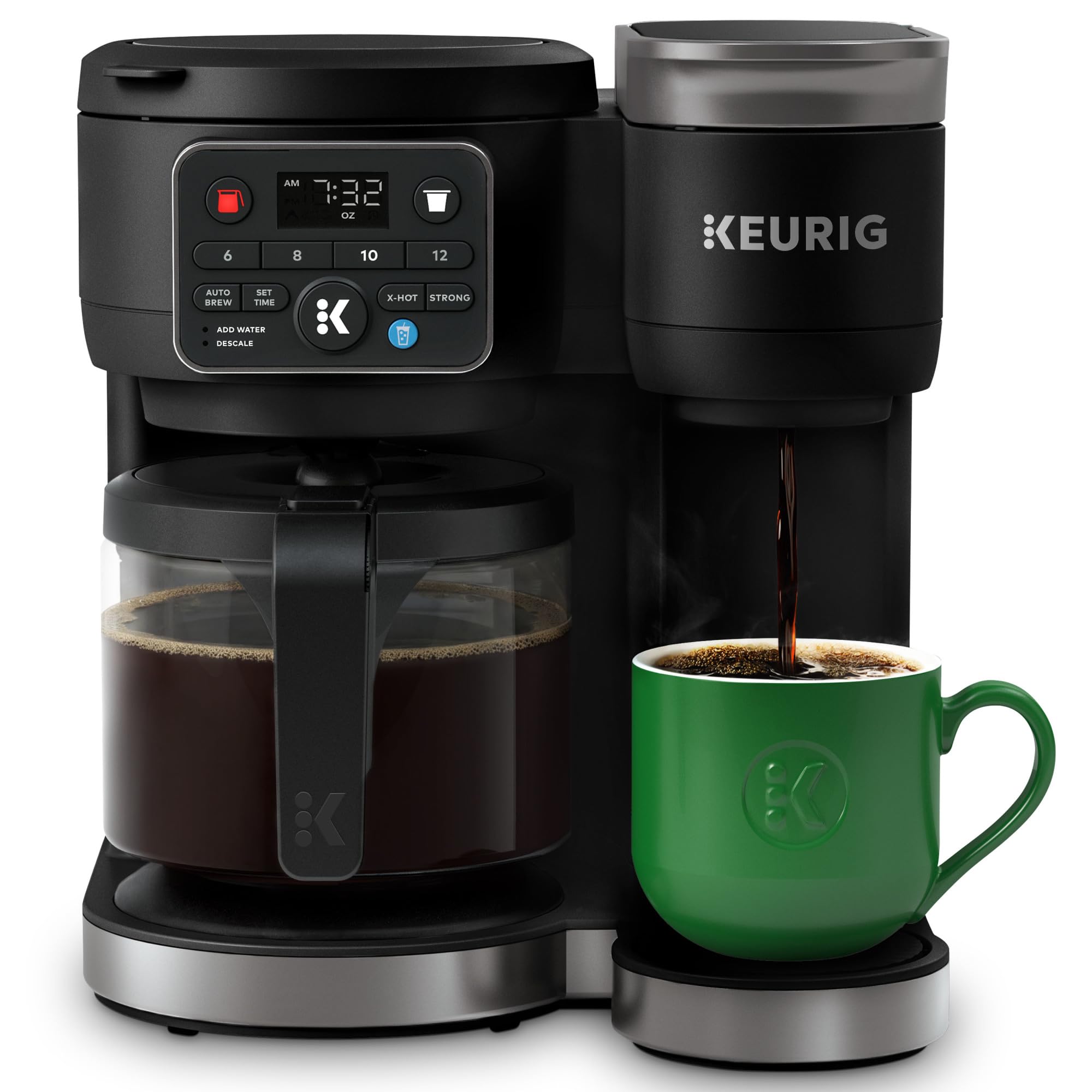 Keurig K-Duo 第二代美式咖啡机 胶囊壶泡两用 72oz大水箱