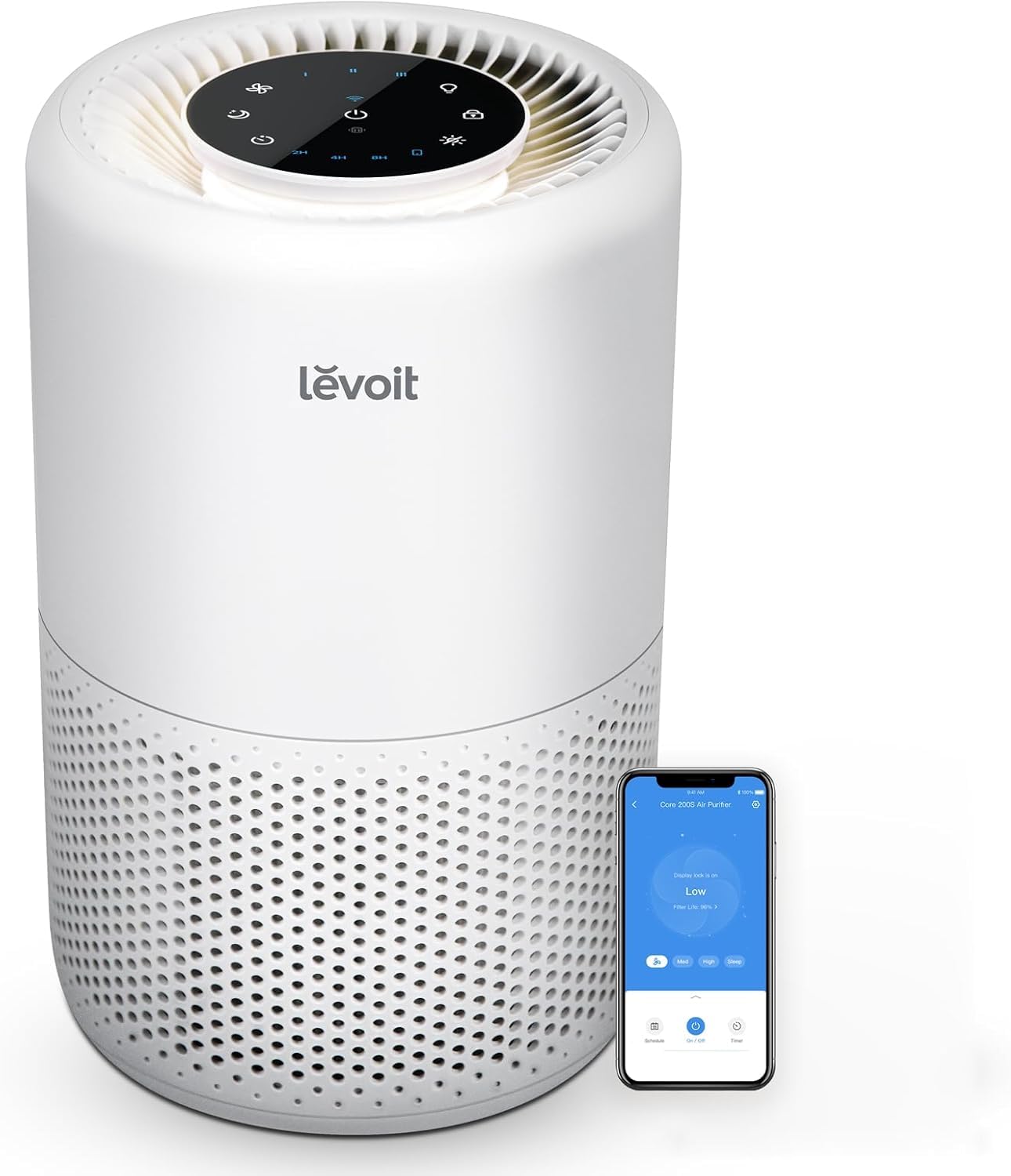 Levoit空气净化器 智能语音控制 宠物卧室宿舍适用