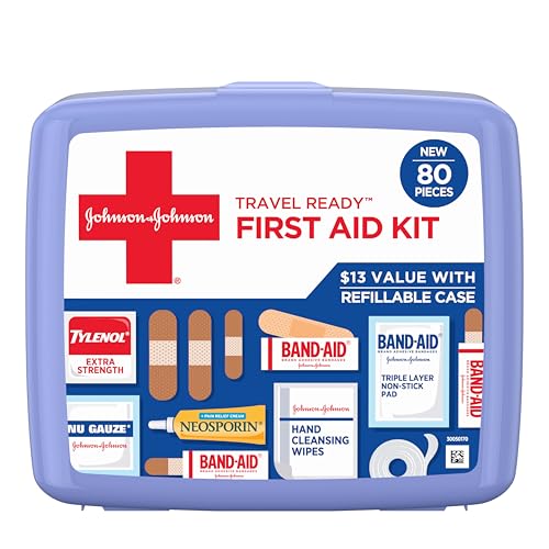 BAND-AID 便携急救包 80件 家庭旅行户外必备