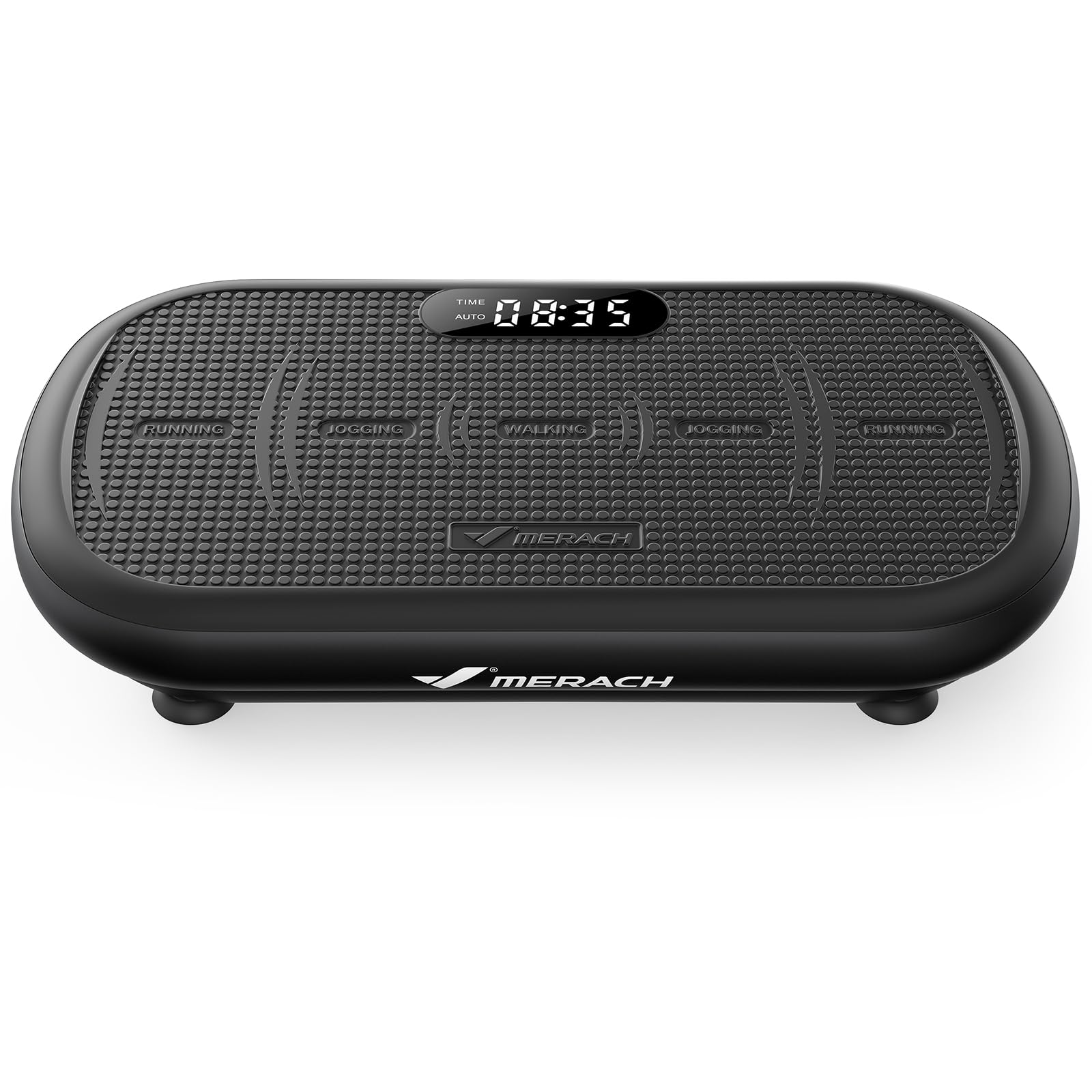 Merach CV40 Curved Vibration Plate Exercise Machine with 440lbs Capacity