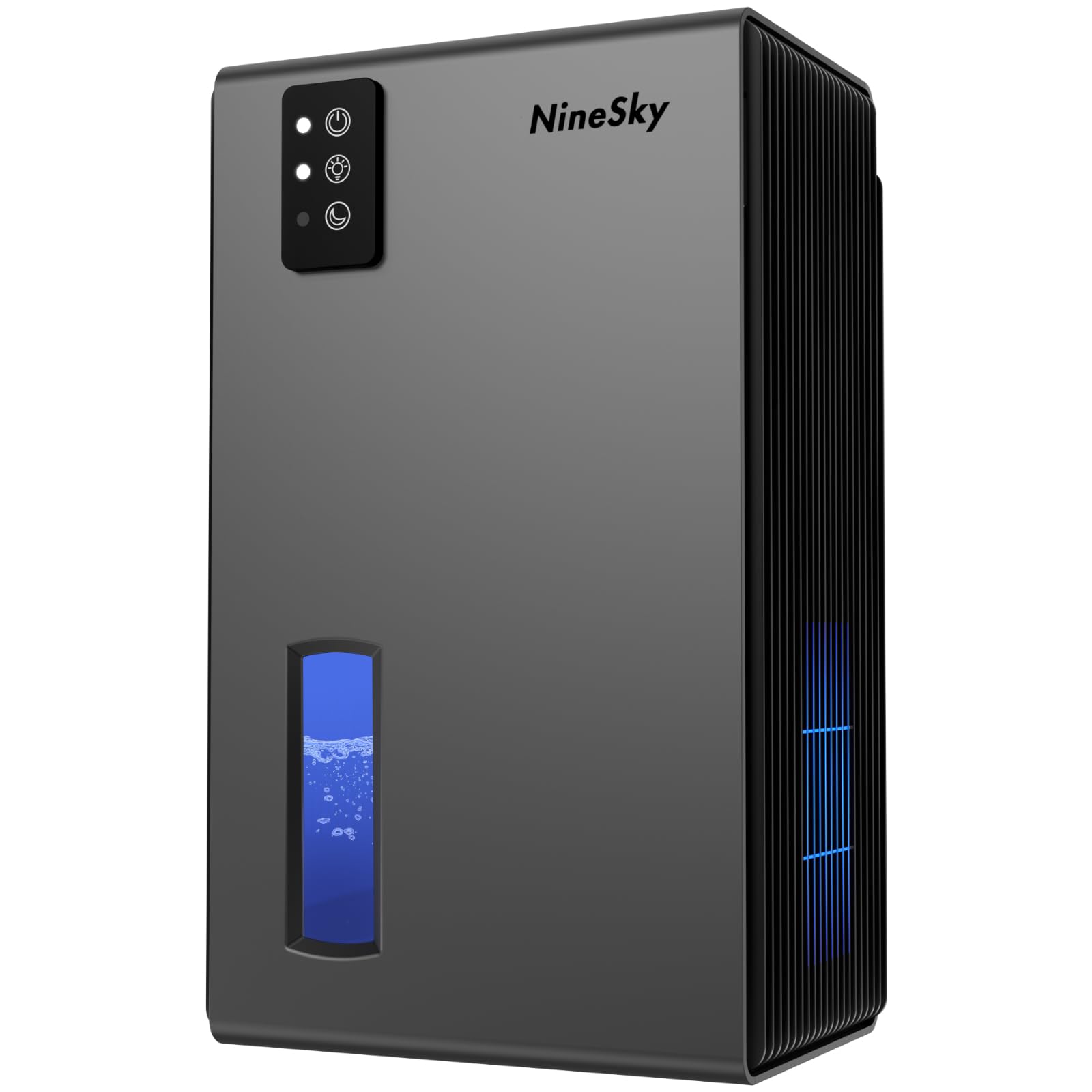 NineSky家用小型除湿机1000平方英尺超静音自动断电