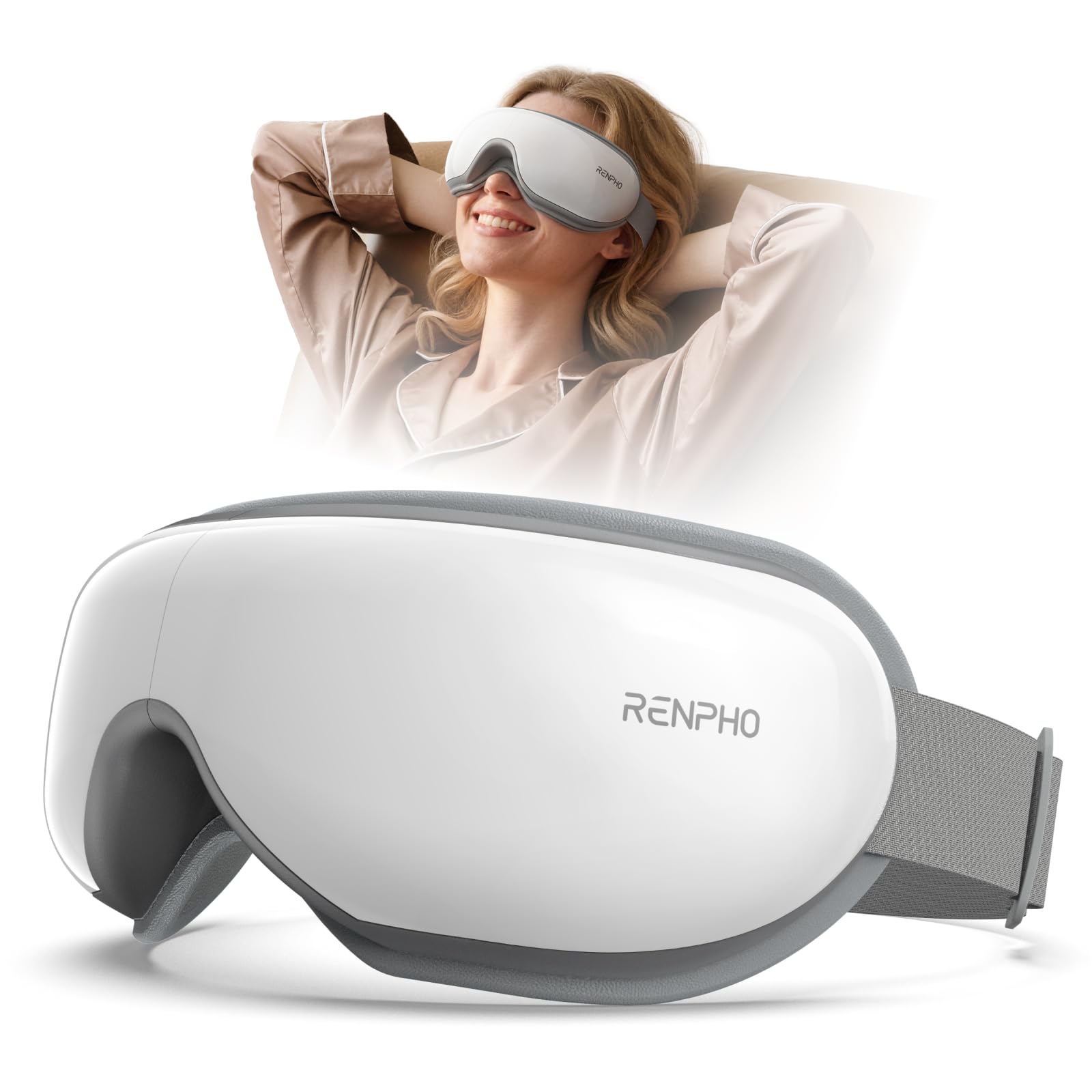 RENPHO Eyeris 1 智能热敷眼部按摩仪缓解眼疲劳干眼症