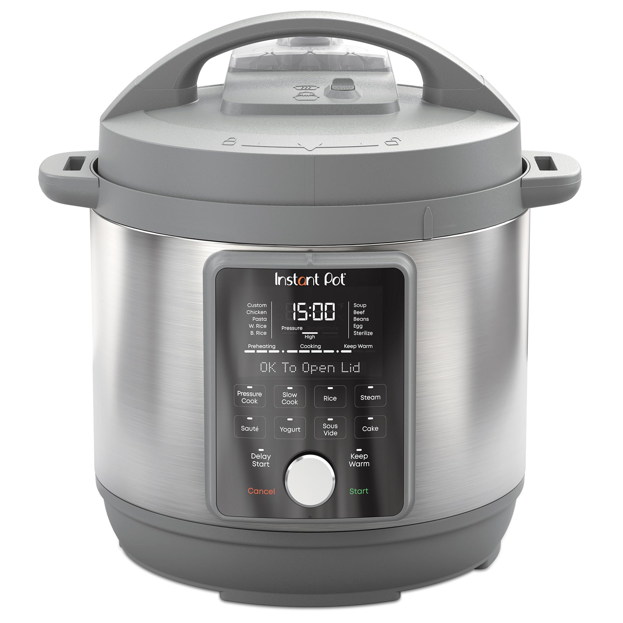 Instant Pot 8夸脱静音9合1电压力锅 智能食谱APP