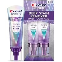 Crest佳洁士3D美白深层去渍牙膏3.1oz 2支装温和护敏防蛀