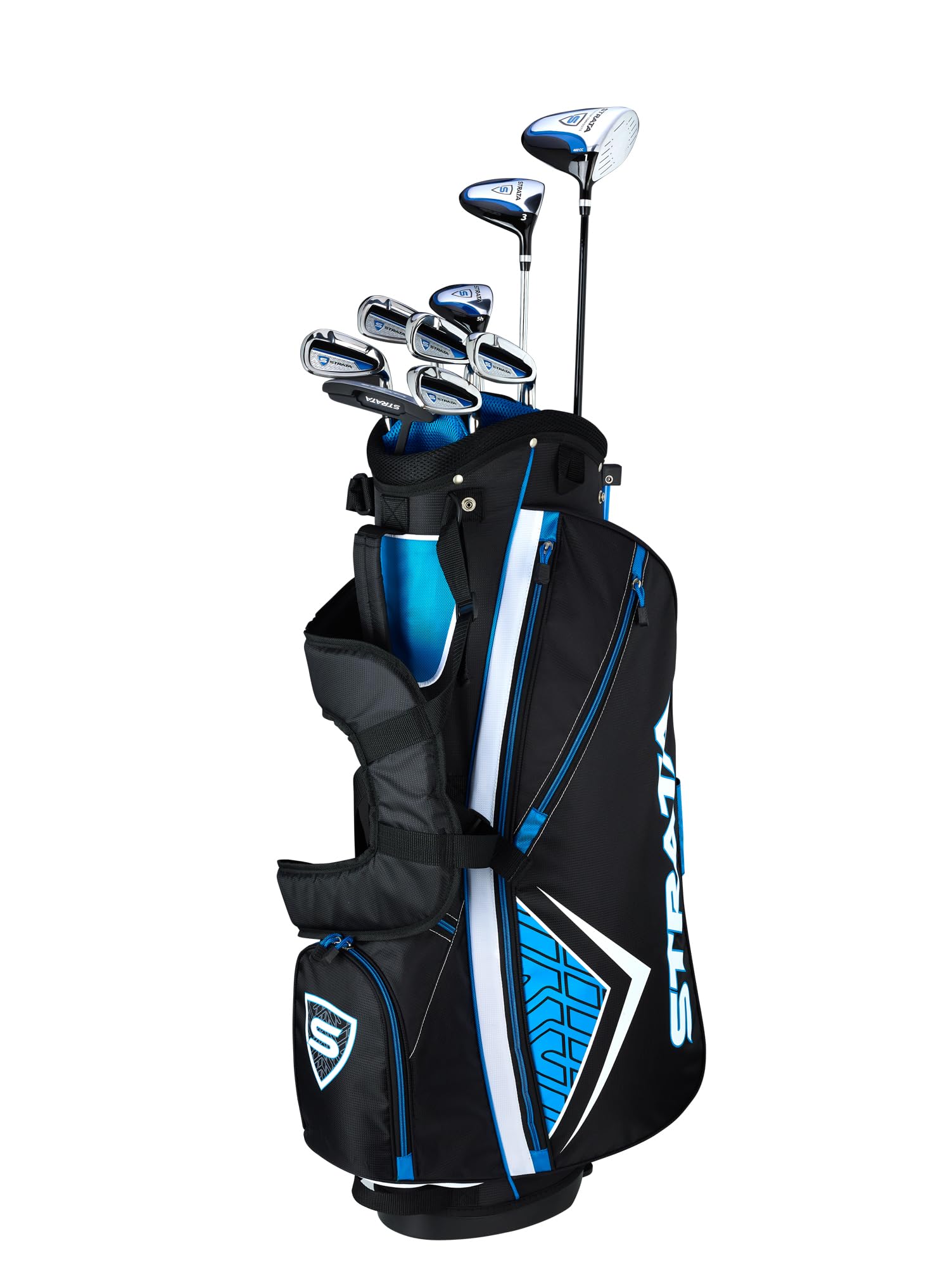 Callaway Golf Men's Strata Complete 12 Piece Package Set (Blue, 12 Piece (Strata), Men;s, Right Hand)