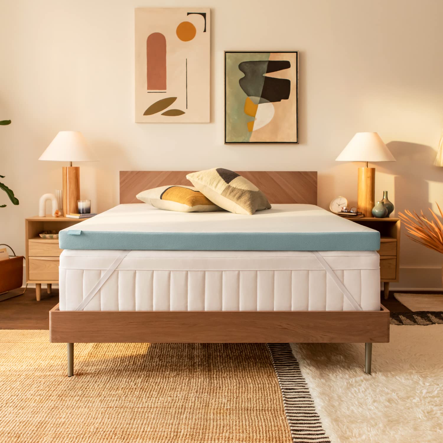 Tempur-Pedic 3英寸冷却记忆棉床垫垫 中等硬度 可洗罩