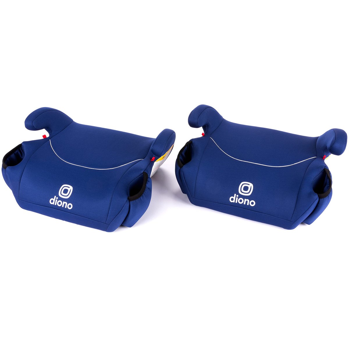 Diono Solana无LATCH接口增高垫儿童安全座椅2只装 轻便易携 可机洗座套 带杯架 蓝色