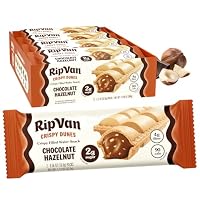 Rip Van 素食巧克力榛果威化卷12支装 减脂生酮健康零食